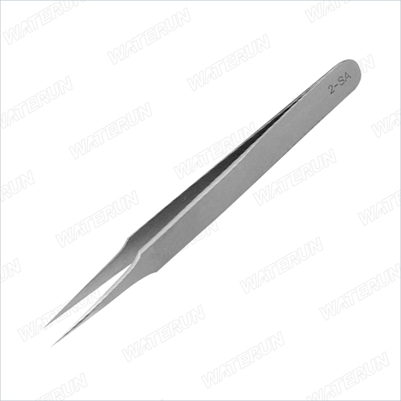 thumbnail interactive-video image 1 of VETUS Original Stainless Steel Switzerland Tweezers ST-16 – High Quality 1 of 4