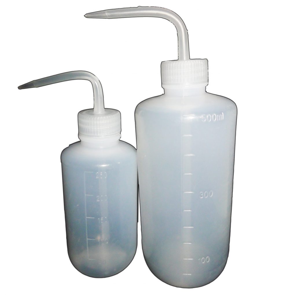 Dispensing Bottle with Bent Nozzle powerstep